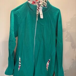 Tommy Bahama Aruba Hermosa Floral Full-Zip Jacket